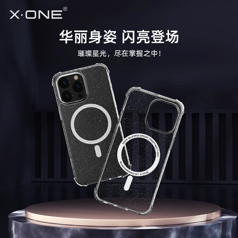 徕万适用于苹果15手机壳Phone15Magsafe磁吸手机壳超薄抗黄防摔14