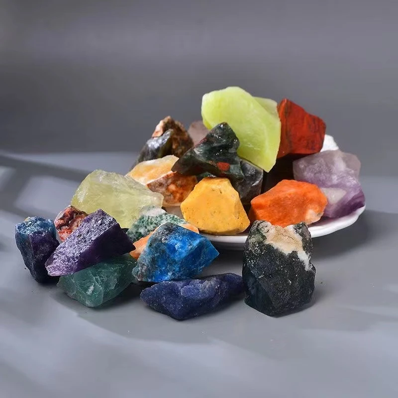 天然水晶原石&水晶扩香石消磁石鱼缸造景摆件&绵裂属正常介意勿拍