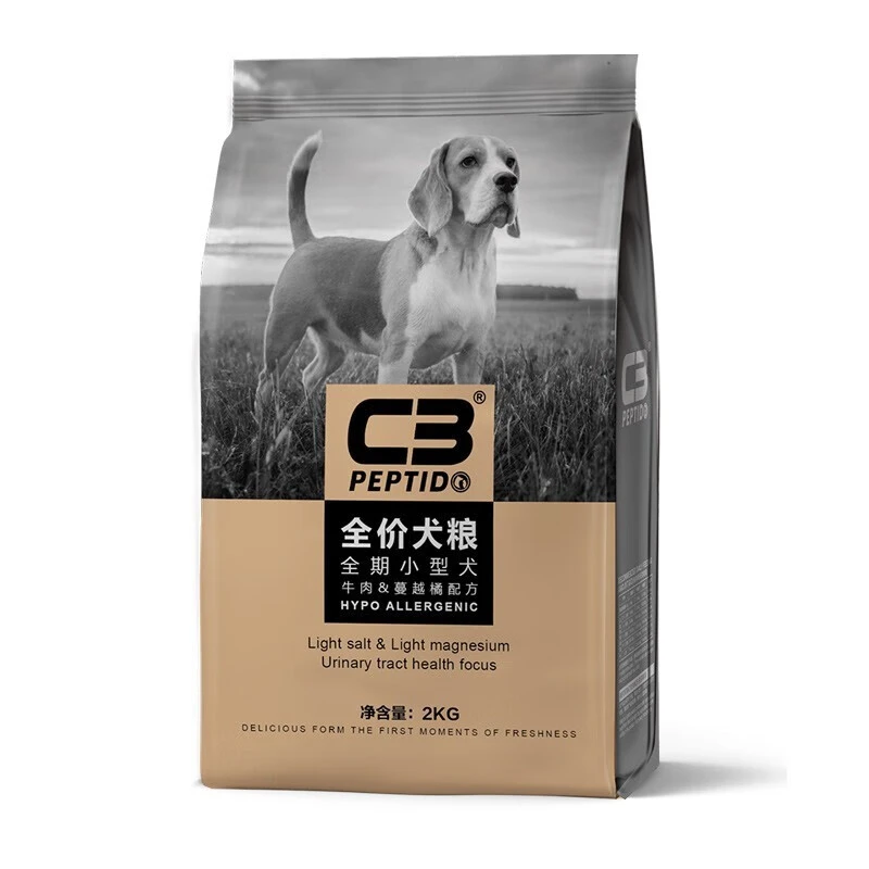 （PEPTIDO）C3狗粮幼犬成犬大小型犬全价无谷增肥降泪痕2kg-10kg