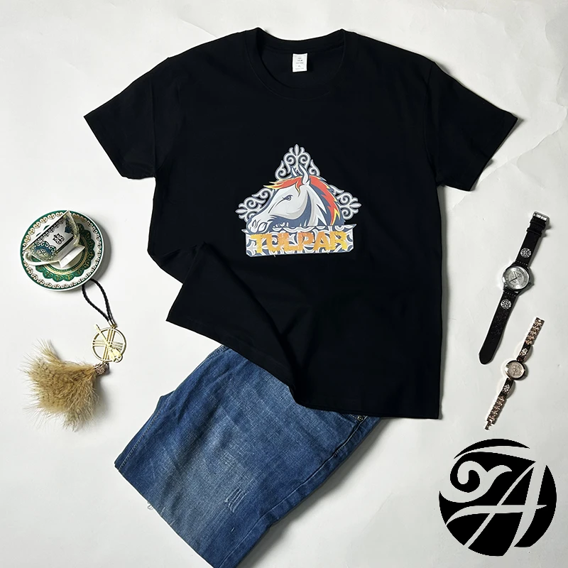 KAIRAT哈萨克风格 马图 T恤 休闲短袖 男女同款 22款图选择 包邮