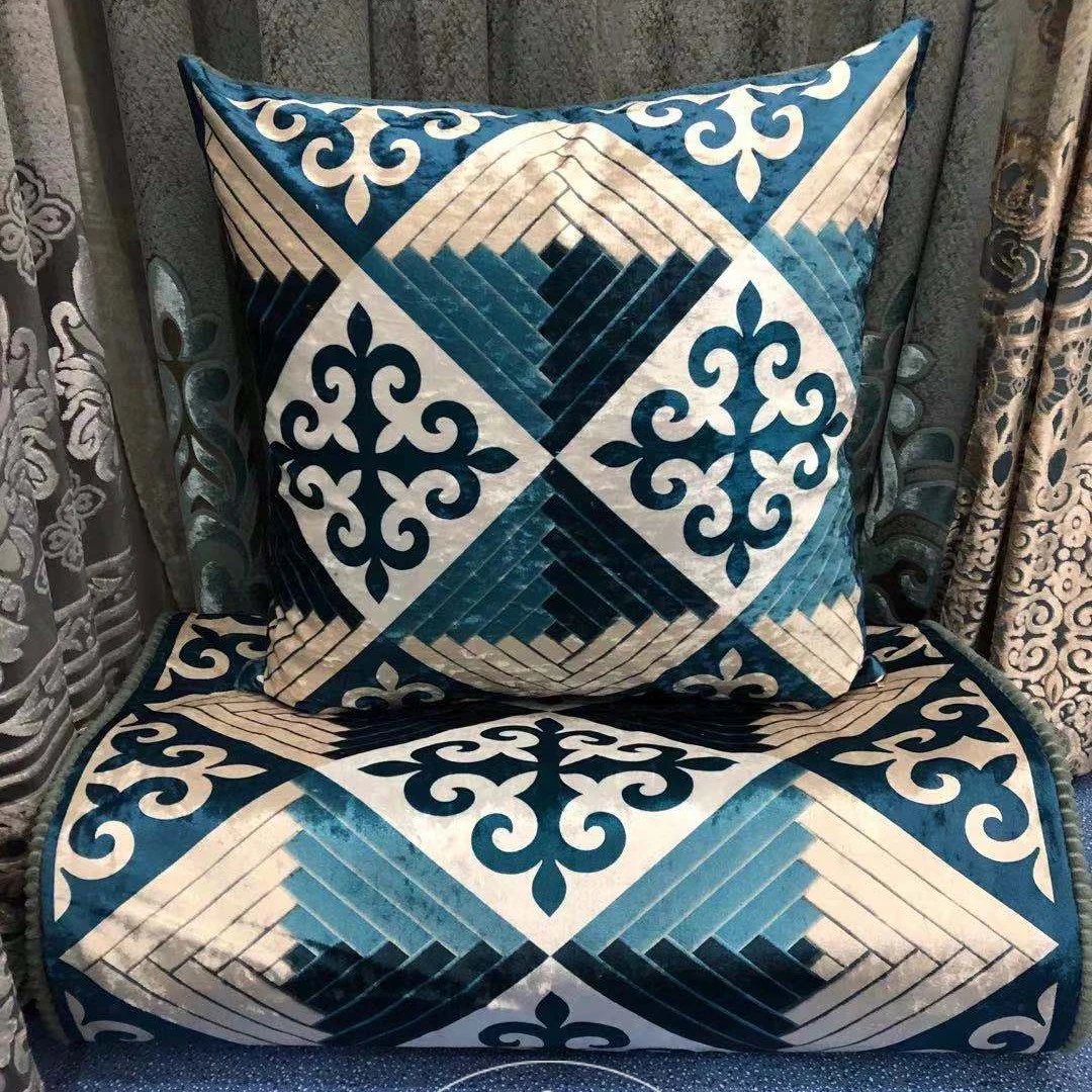 KAIRAT哈萨克风格坐垫 褥子 沙发垫 靠枕 内衬棉 整套 新疆包邮