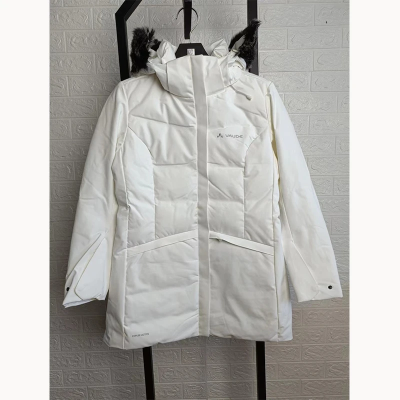VAUDE 1119205 男女款 中长款 90灰鹅绒 羽绒外套