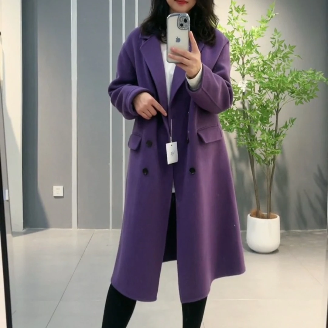 NX服饰简约时尚羊绒大衣