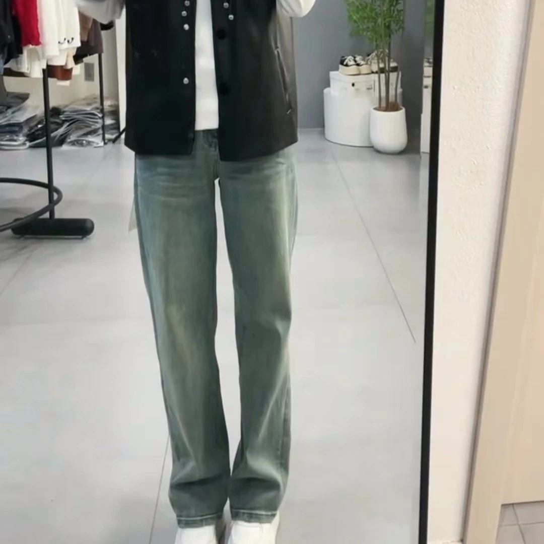 NX服饰春秋款窄版阔腿裤