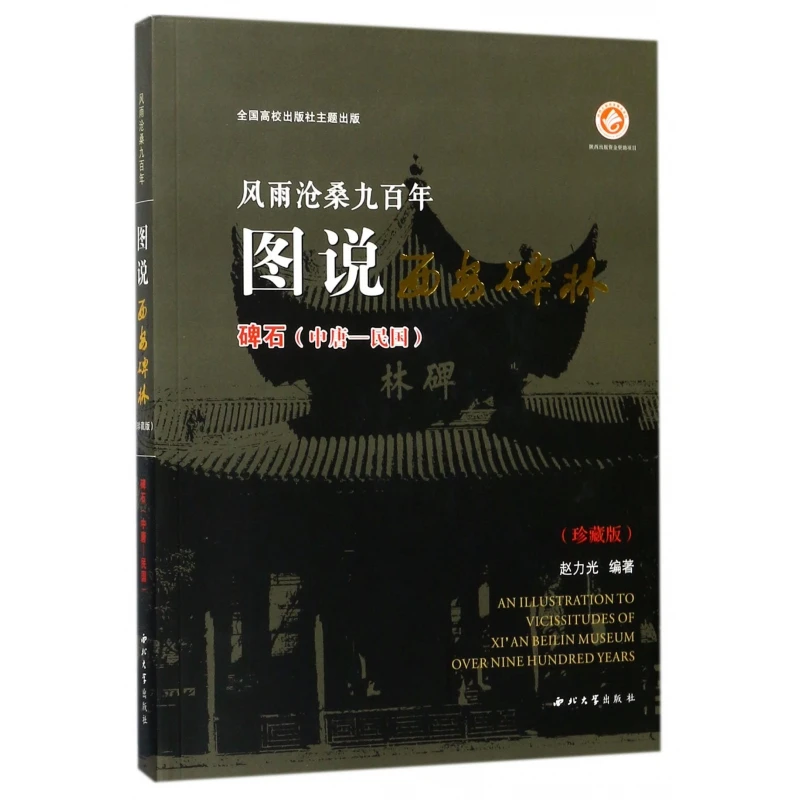 风雨沧桑九百年图说西安碑林(碑石中唐-民国珍藏版)