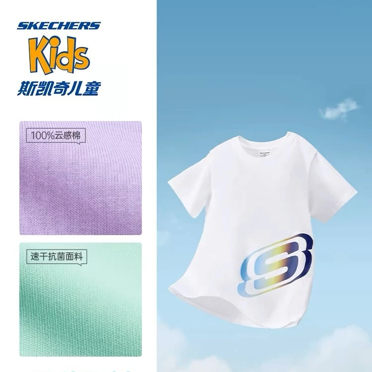 SKECHERS/斯凯奇儿童休闲T恤201-300