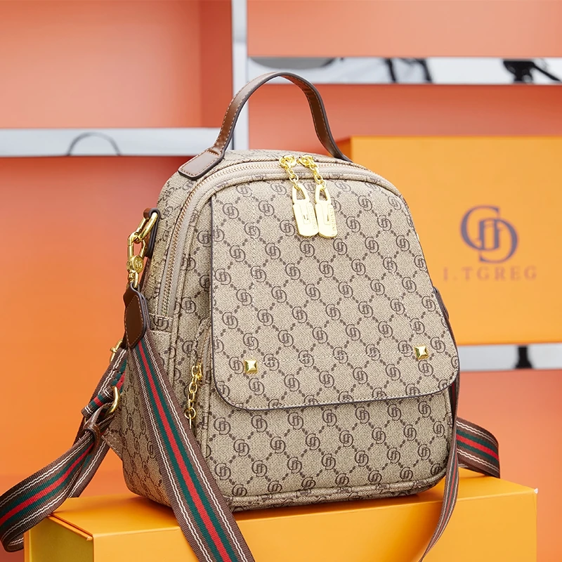 【30号双肩包】尺寸27*24*14               I.TGREG双肩包百搭