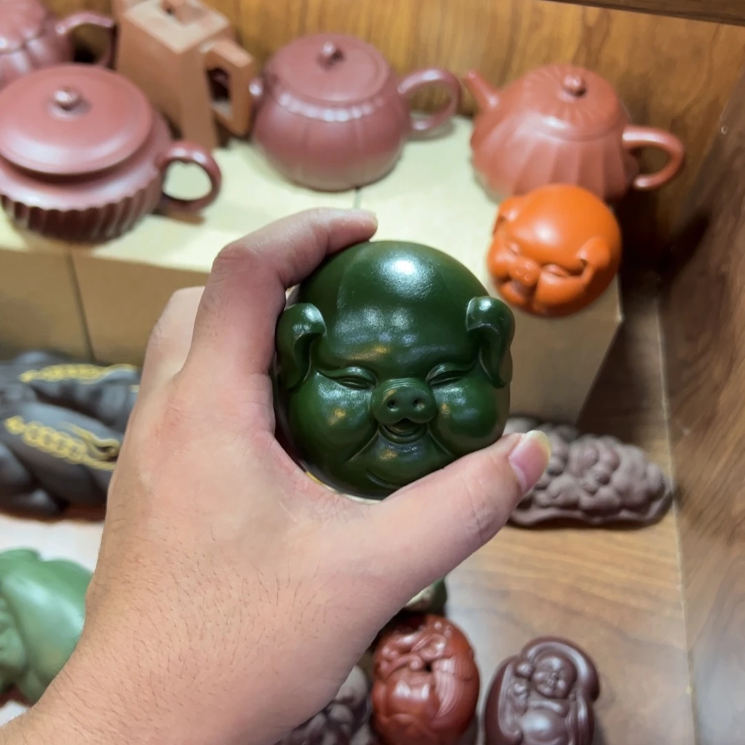 紫砂茶杯紫砂茶宠