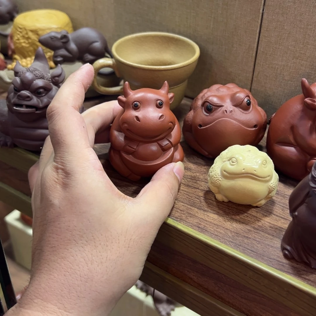 紫砂茶杯紫砂茶宠