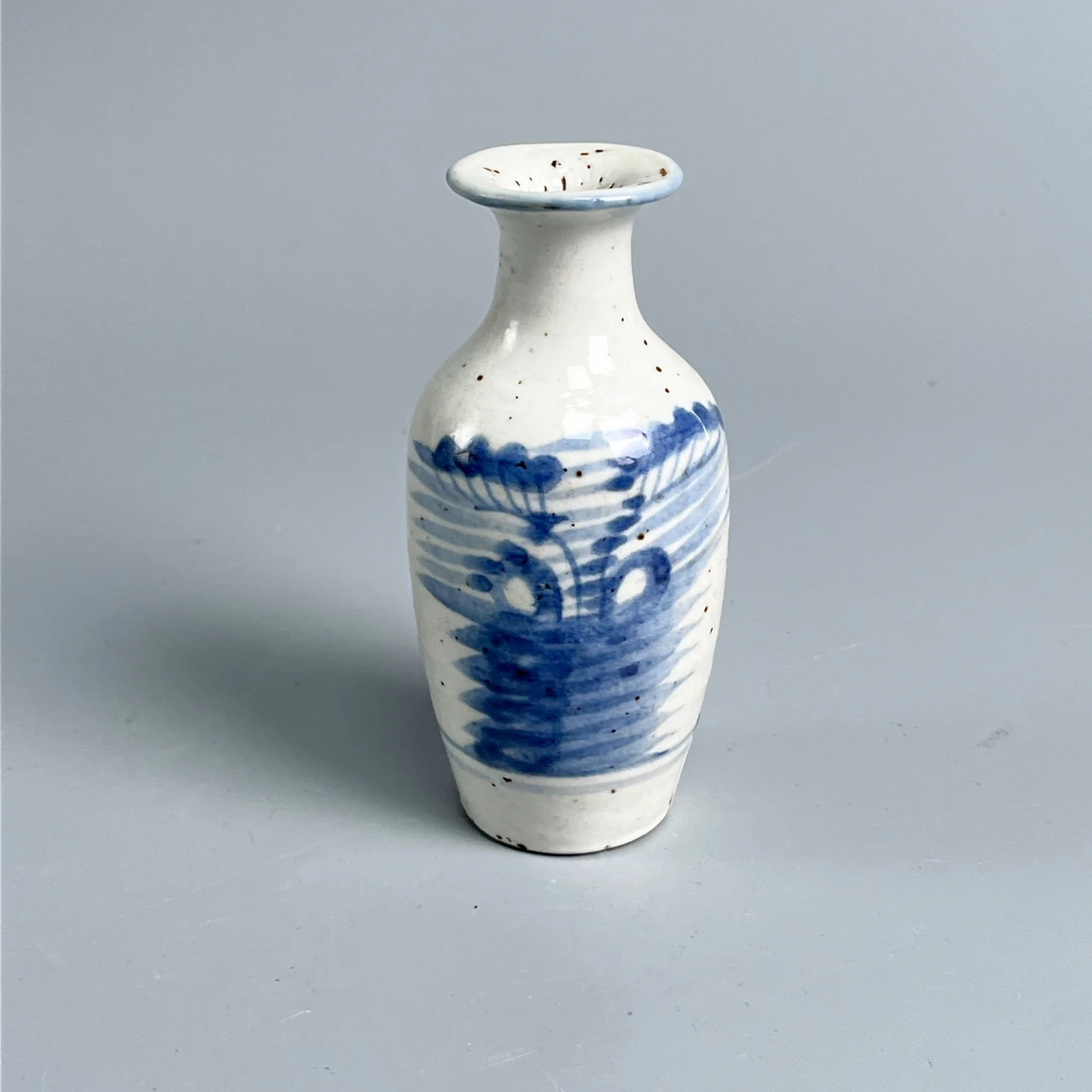 青花瓷/古董光绪 青花小瓶M2XGI003786古玩/收藏/文物/绣花张