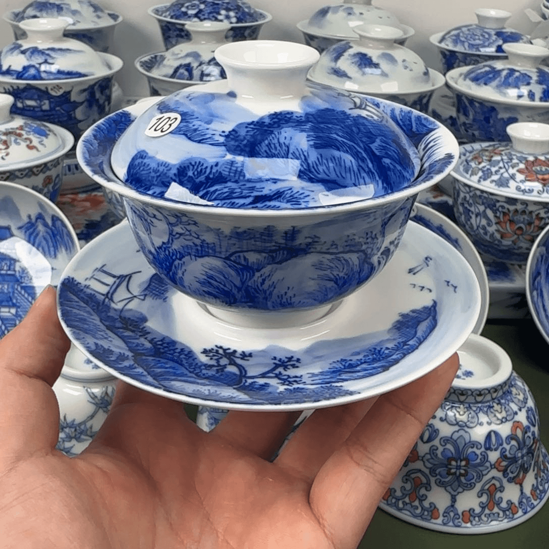 杯彦祖纯手绘茶具103
