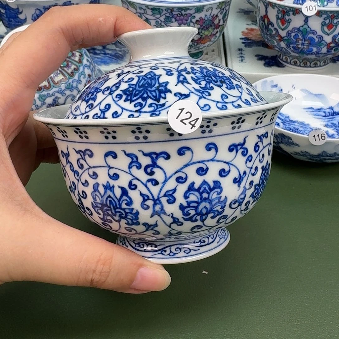 杯景德镇纯手绘茶器124
