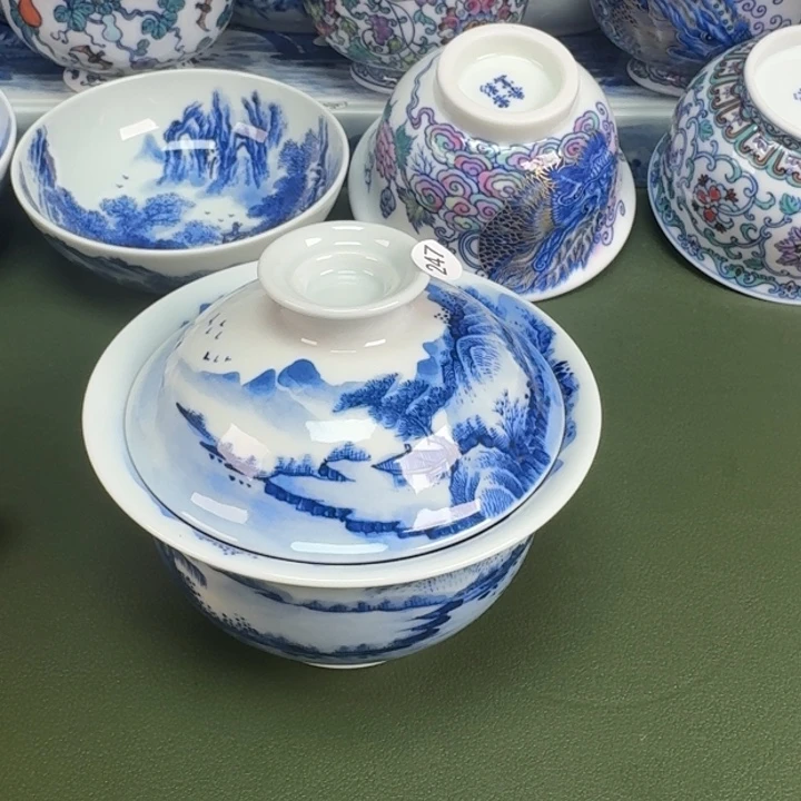 杯景德镇纯手绘茶器247