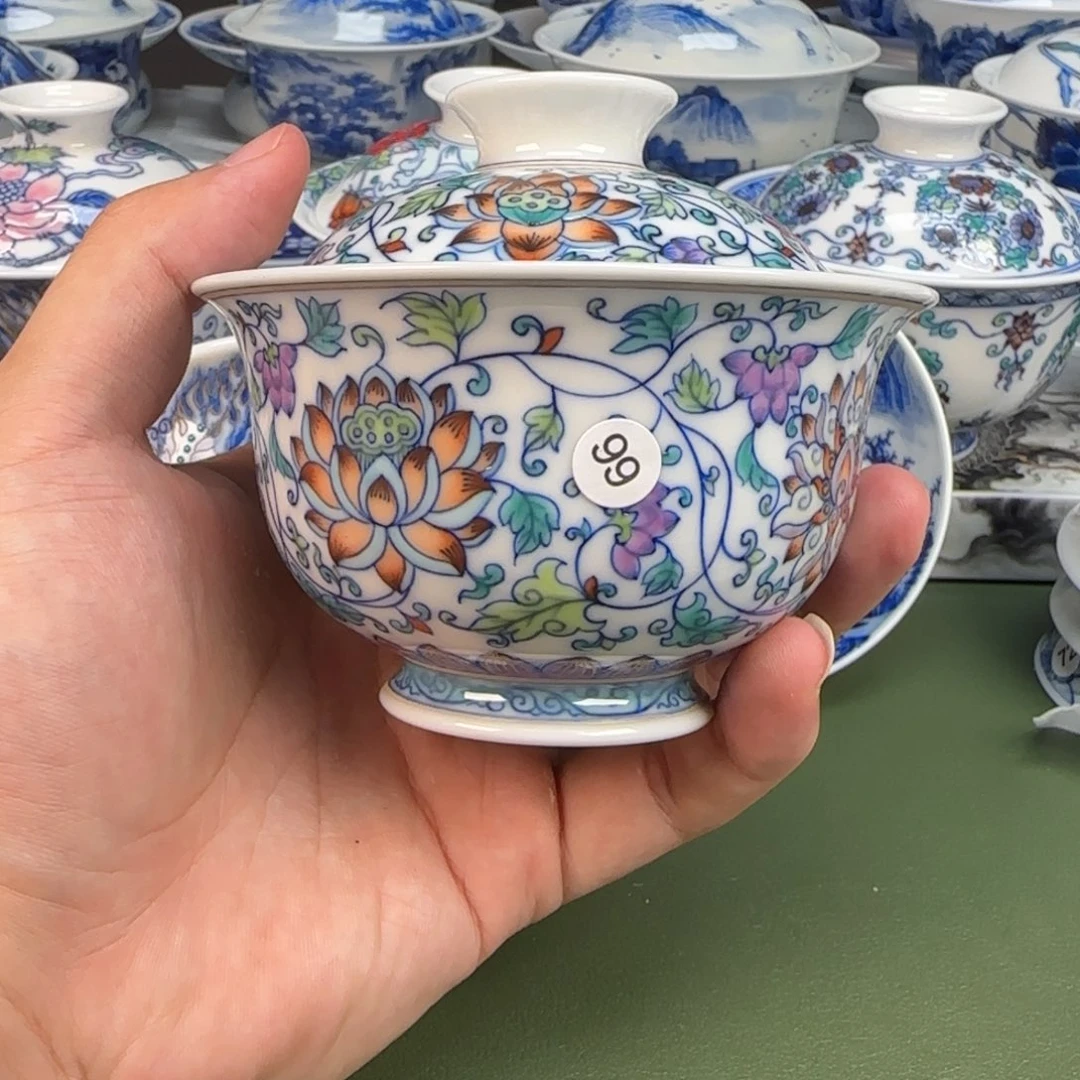 杯彦祖纯手绘茶具99