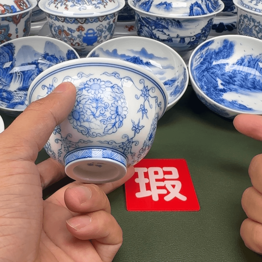 杯景德镇手绘茶器64