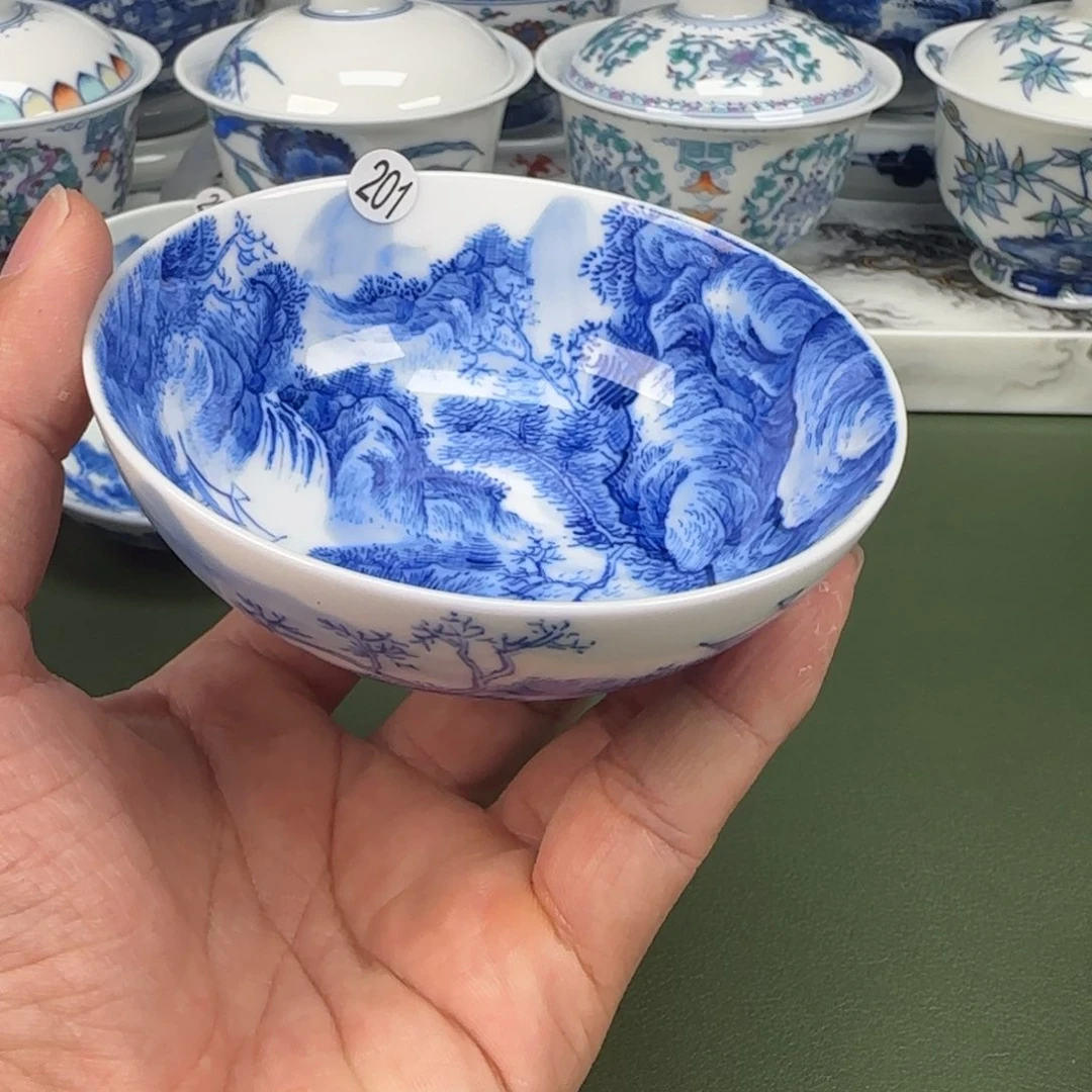 杯景德镇手绘茶器201