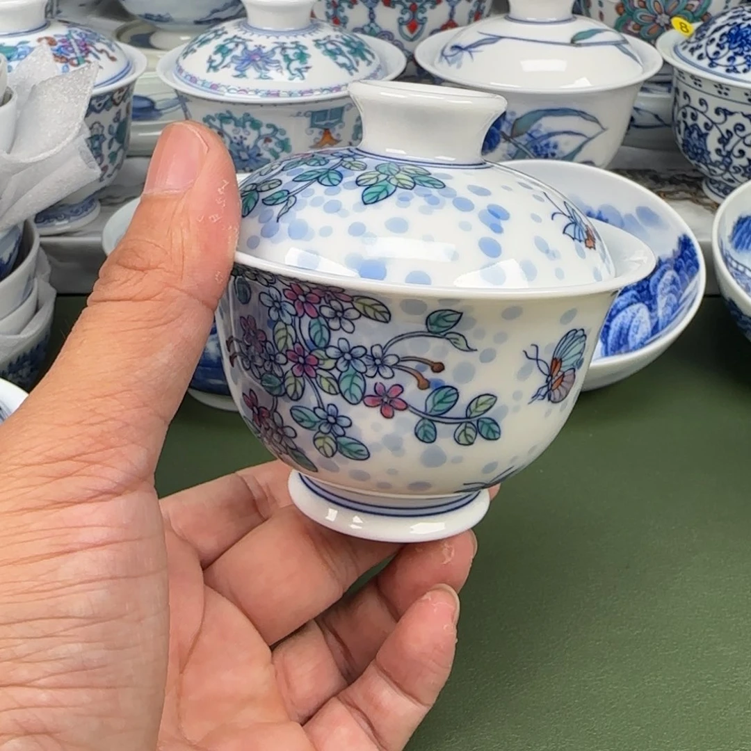 杯景德镇手绘茶器40
