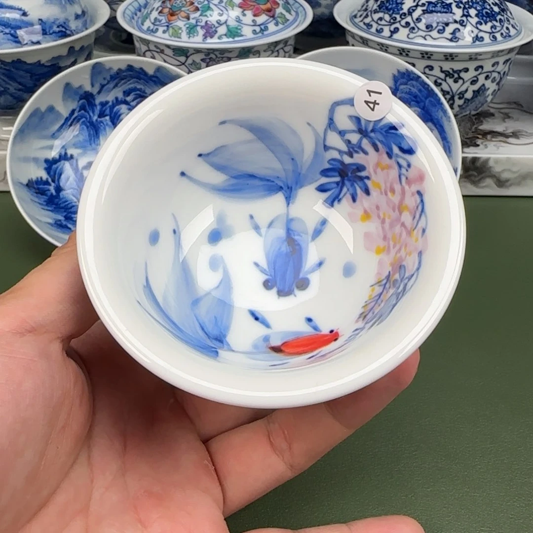 杯彦祖纯手绘茶具41