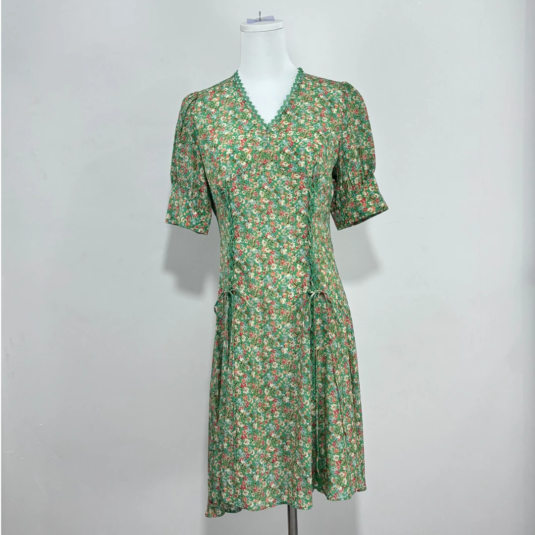 真丝桑蚕丝连衣裙显瘦气质衬衫直播间链接（拍下请备注）