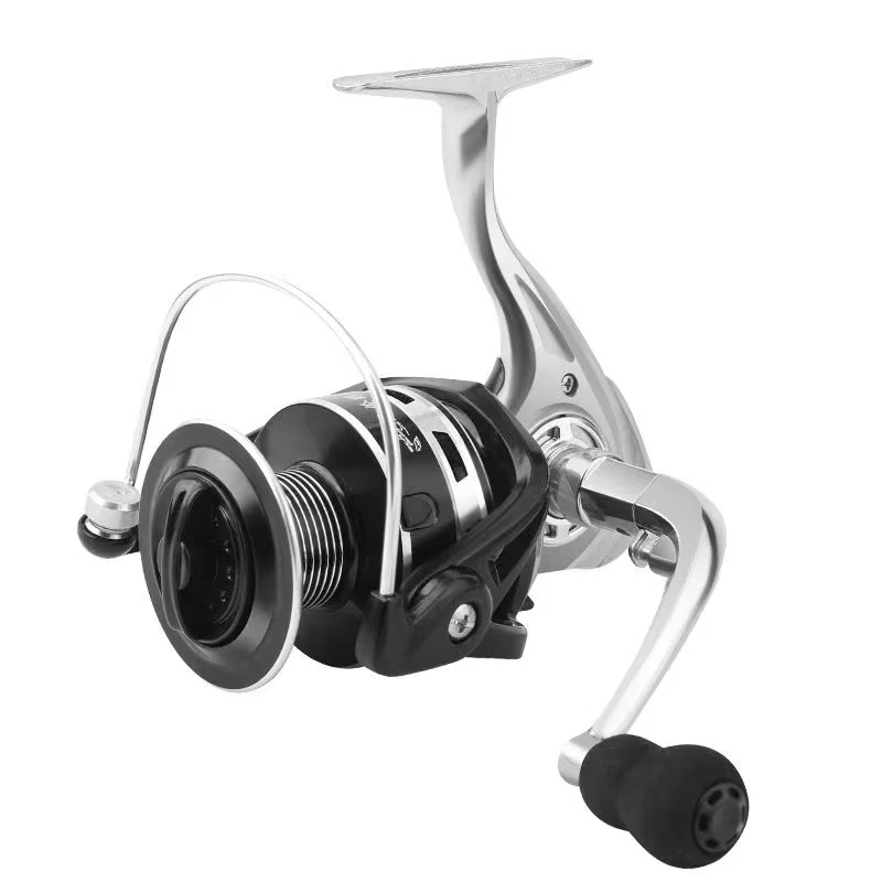 全金属渔轮金属脚架金属线杯金属摇臂金属轴承过线环有轴承