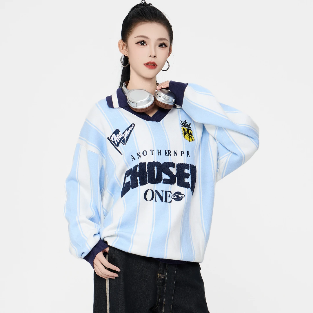 ANPK女装时尚美式复古毛衣AD141I8639