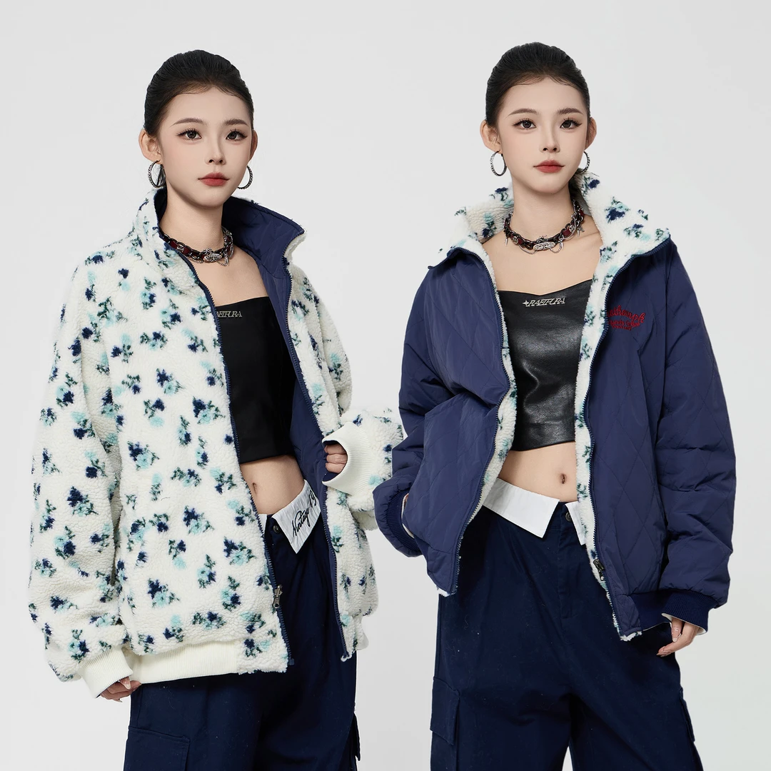 ANPK美式复古棉服AD471K8893