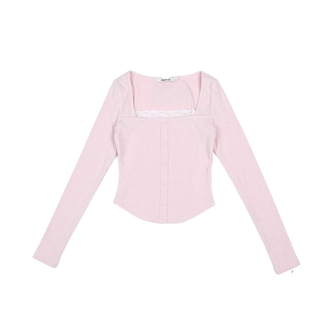 ANPK纯欲甜美套头针织衫AD151K7330