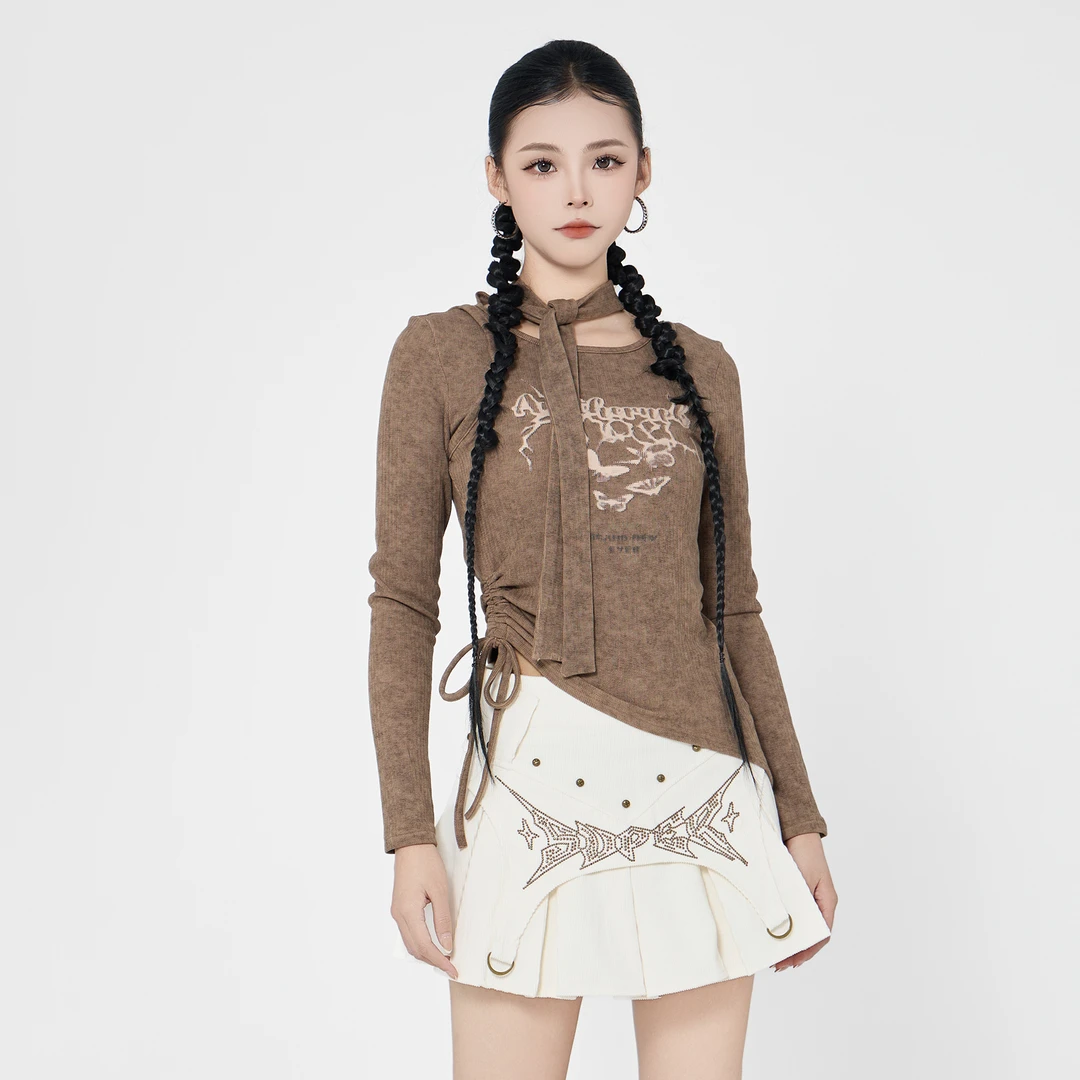 ANPK街头辣妹T恤AD121J8819