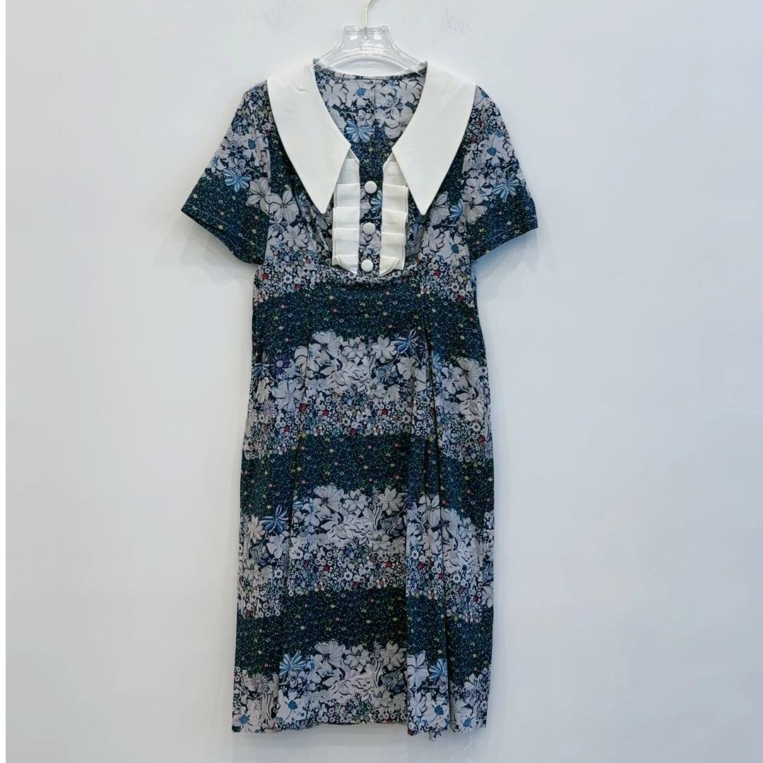 944女士夏季时尚百搭连衣裙