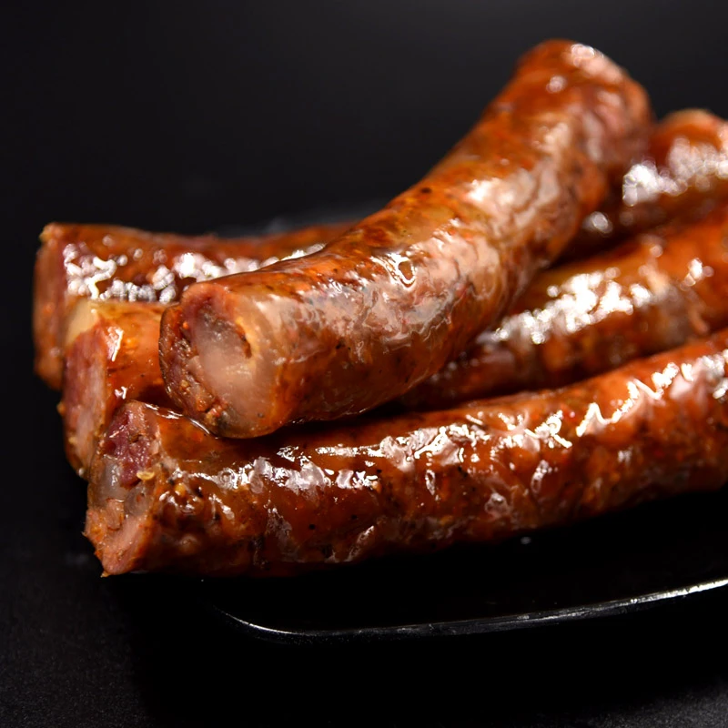 【书记助农】正宗农户腊肠湘西腊肠烟熏腊肉纯肉手工香肠包邮