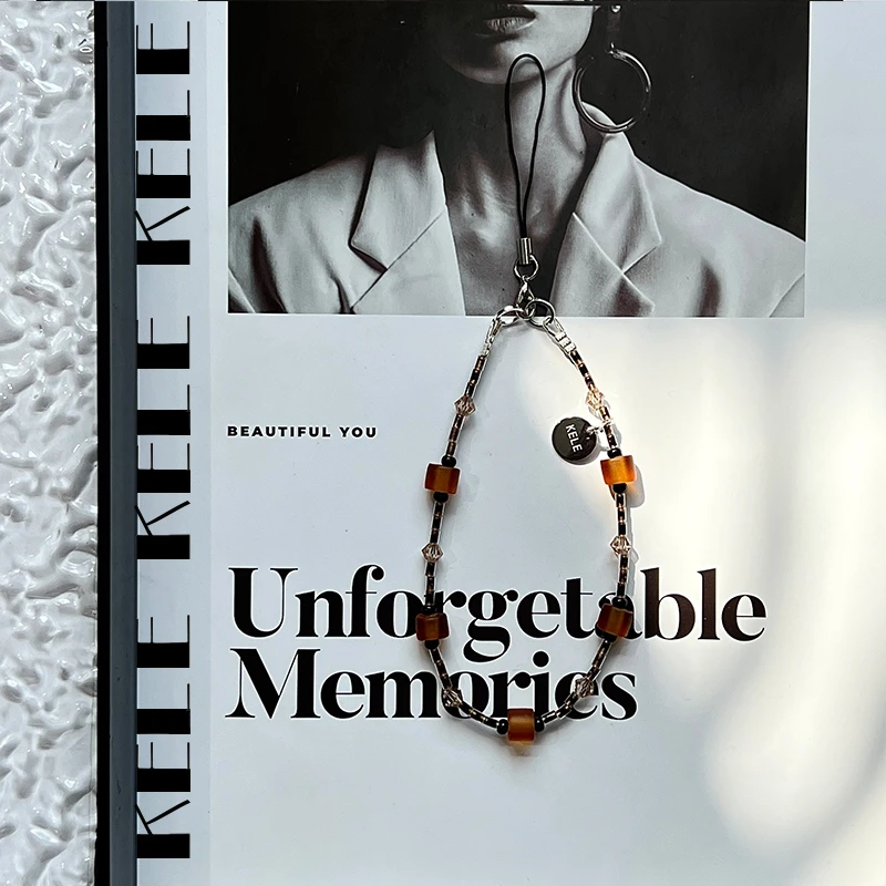 【KELE短链-珀晶琉璃】水晶短链原创设计-苹果安卓通用防丢