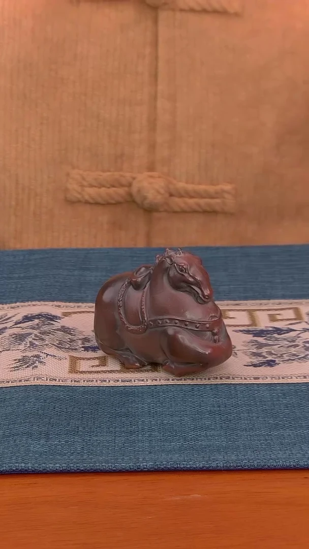 【闪购商品】陶瓷壶两匹马上有钱