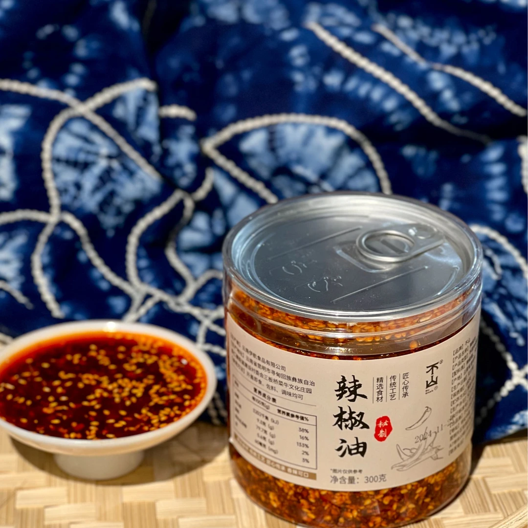 不山. 高原精制辣椒油300g/罐装