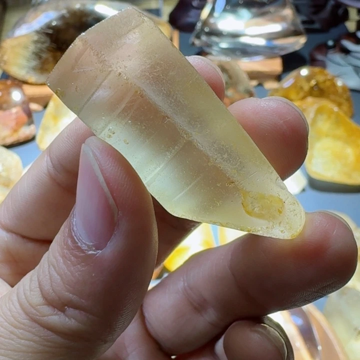 水晶水晶原石未镶嵌好****光