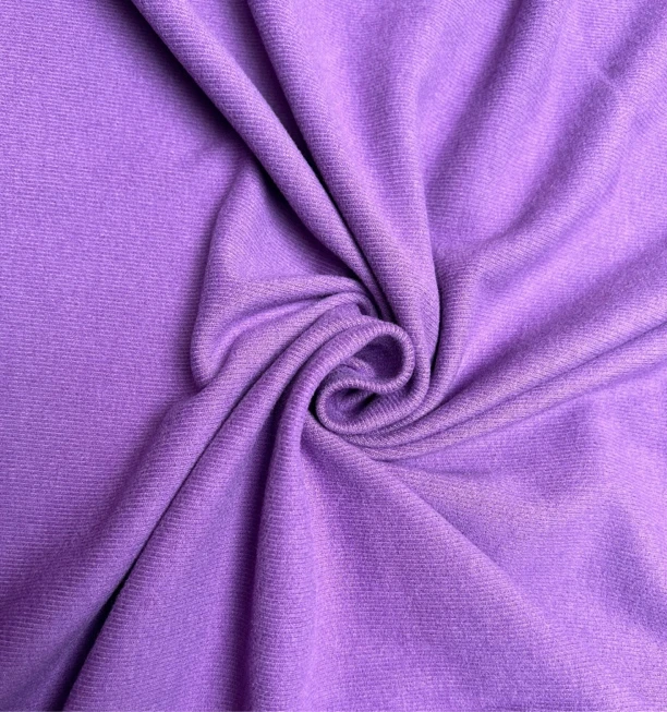 【蚕丝奥绒.高级紫】双面蚕丝奥绒，柔软亲肤有弹力打底衫保暖自发热