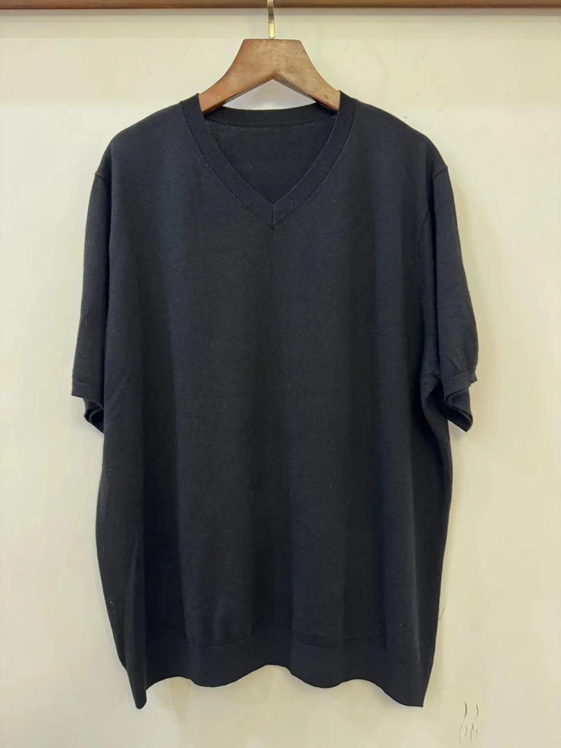 TY2024新款v领针织上衣