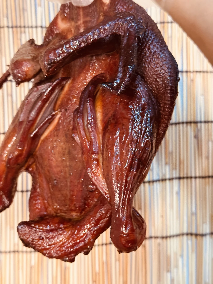 鸭脯兄潮汕特产美食正宗熏水鸭甘蔗烟熏一只水鸭两只鸭腿一条腊肉