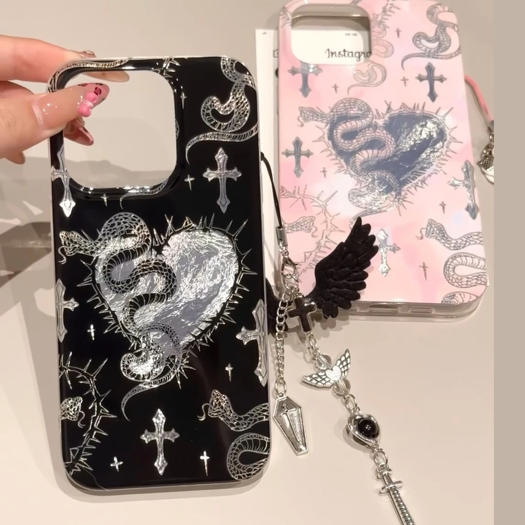 网红适用苹果华为vivo小米oppo手机壳iphone16/15/14软壳新款卡通