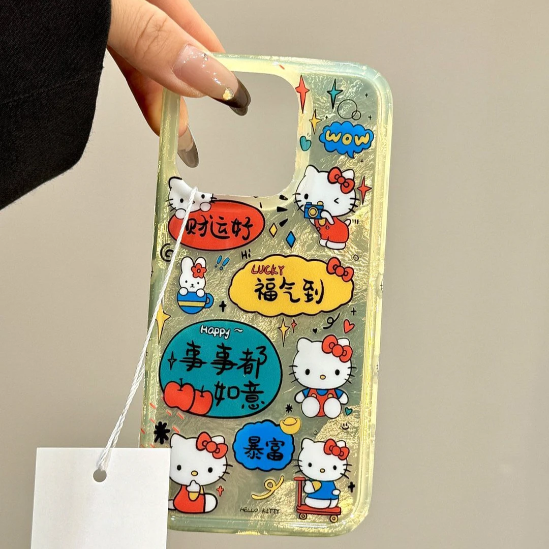 网红适用苹果华为vivo小米oppo手机壳iphone16/15/14软壳新款卡通