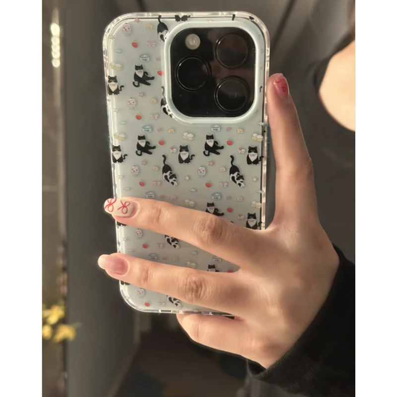 适用苹果15手机壳12/13/14ProMax卡通iPhone16/INS风15Plus网红xr