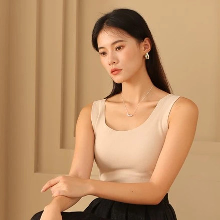 【保暖季清】美咘 贴护三只羊蚕丝内穿打底女士保暖背心可外穿 6882