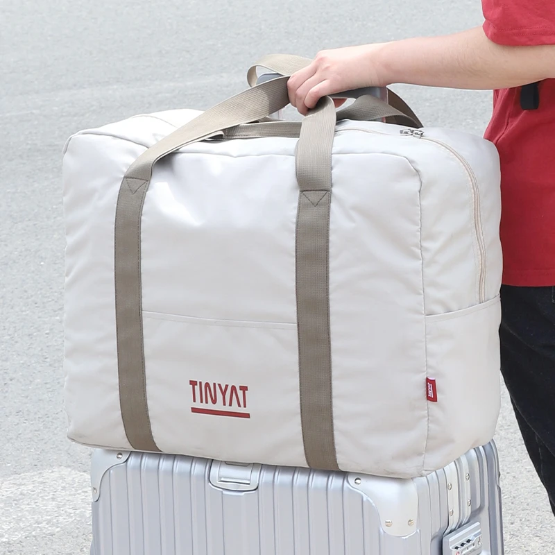 便携折叠旅行包女大容量收纳袋轻便可套拉杆箱衣物行李收纳袋