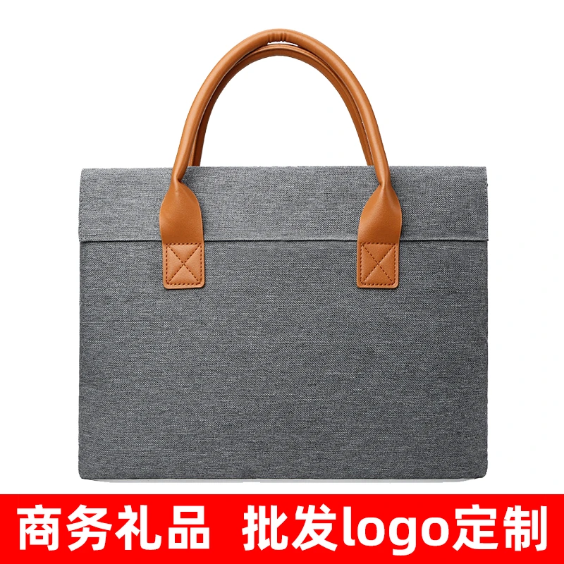 新款男士商务公文包笔记本手提电脑包牛津布韩版简约时尚休闲高端