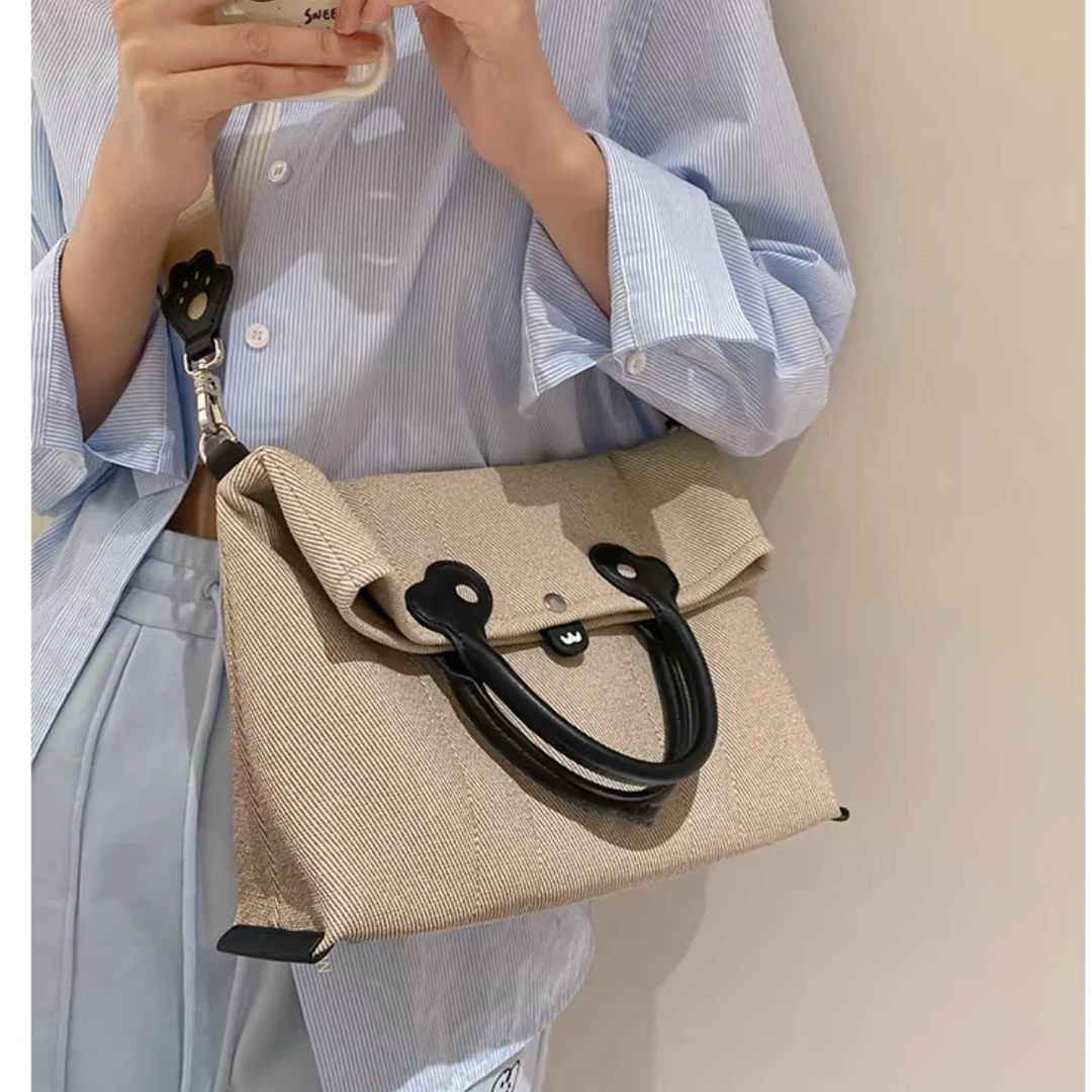 稻草人秋冬新款设计感时尚百搭单肩斜挎包