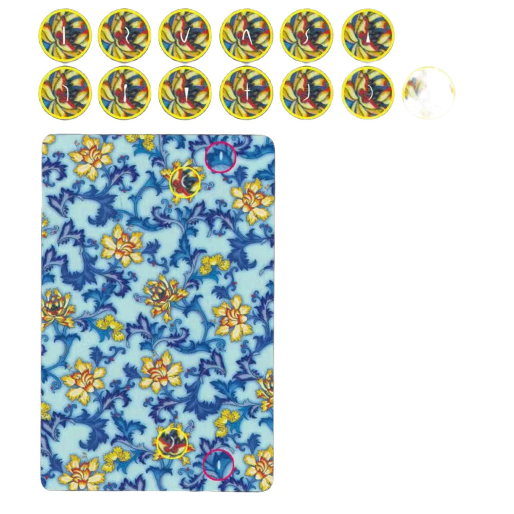 姚记原厂手工小白点加工魔术扑克牌魔术卡片记号姚记1318