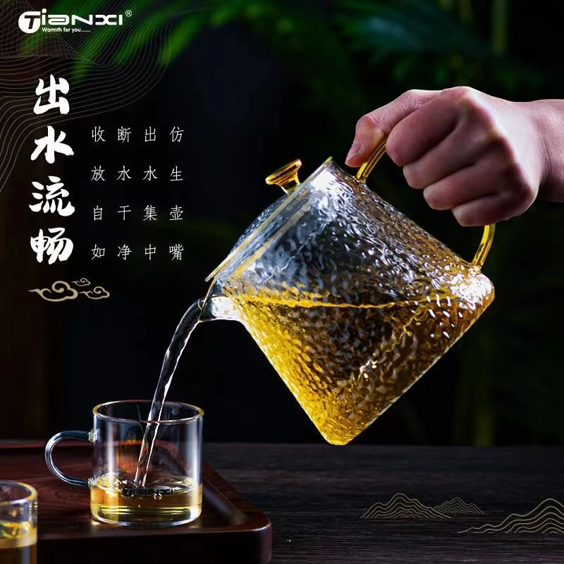 茶水分离泡茶壶耐高温加厚网红同款茶水分离