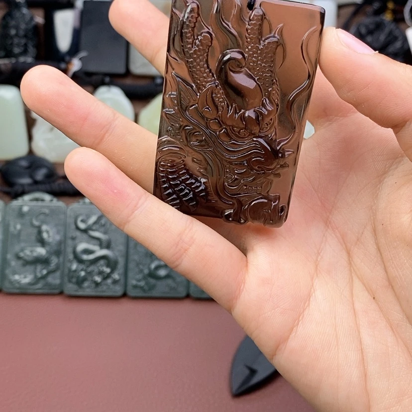 【闪购商品】黑曜岩颈饰合金