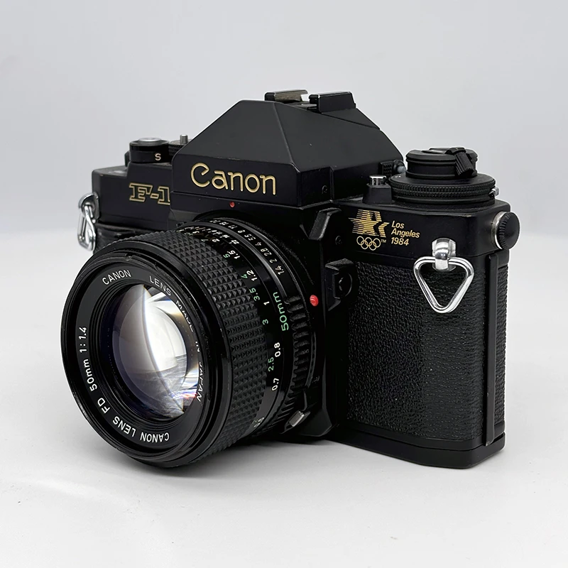 9新 Canon/佳能 二手佳能F-1相机1984年洛杉矶奥运会纪念版