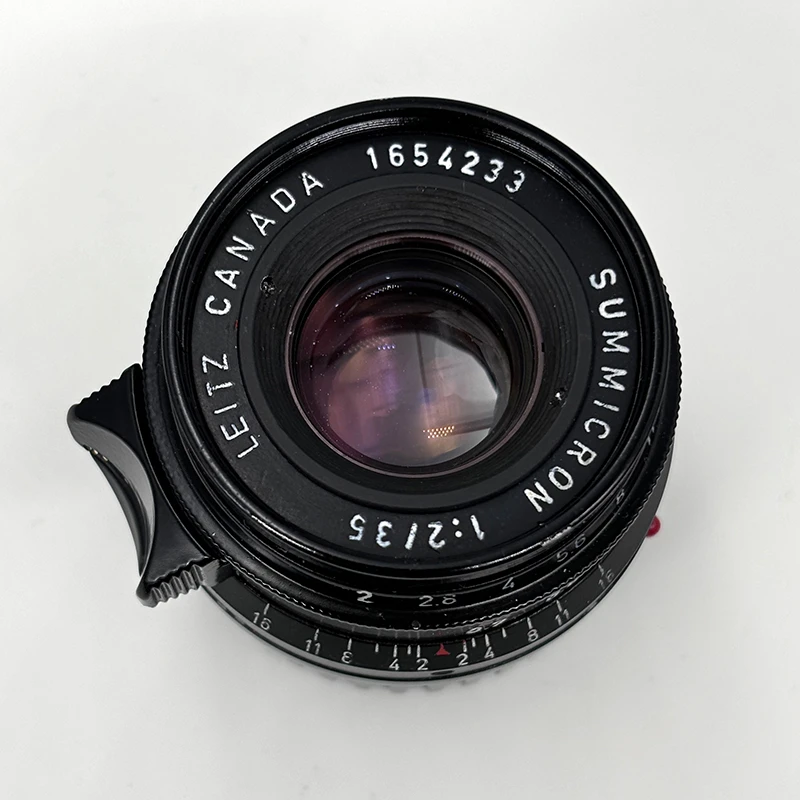9新 Leica/徕卡 二手徕卡八枚玉M1:2/35镜头经典专业摄影镜头