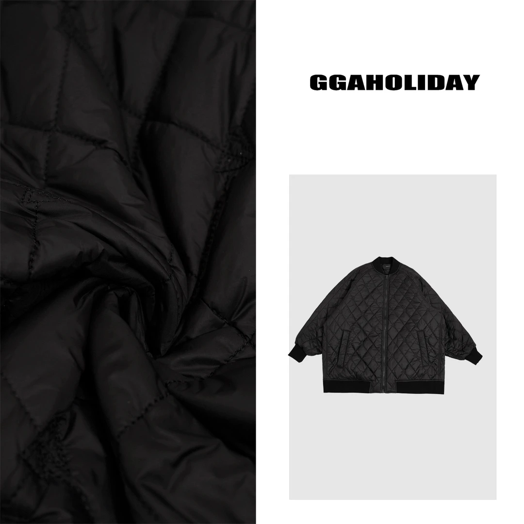 GG潮牌集合芯悟 新款轻奢高级感美式街头潮流保暖中长棉服 144183